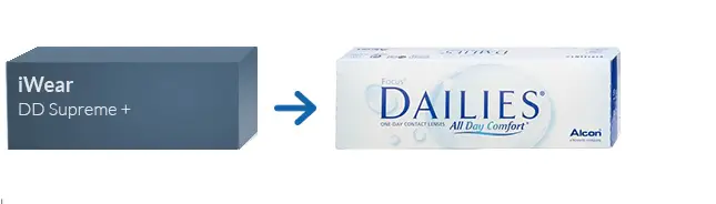 Lentes de Contacto iWear DD Supreme +*